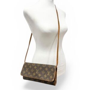 Louis Vuitton Monogram Twin GM Pochette Crossbody Bag